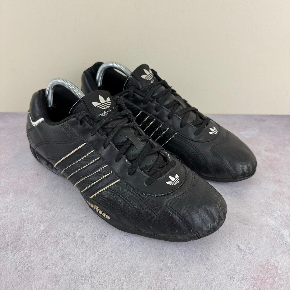 Adidas Adi Racer Goodyear Men's Black Racing Driving Sneakers Shoes US 9.5 Rare